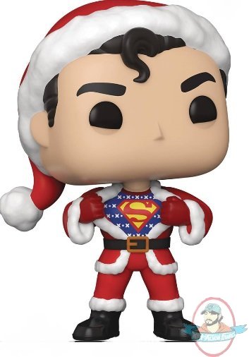 Pop! Heroes Dc Holiday Superman with Sweater Vinyl Figure Funko