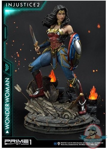 1/4 Injustice 2 Wonder Woman Premium Masterline Statue Prime 1 Studio 