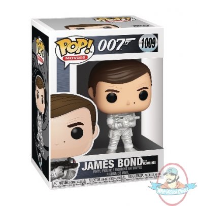 Pop! Movies James Bond Roger Moore Moonraker #1009 Vinyl Figure Funko