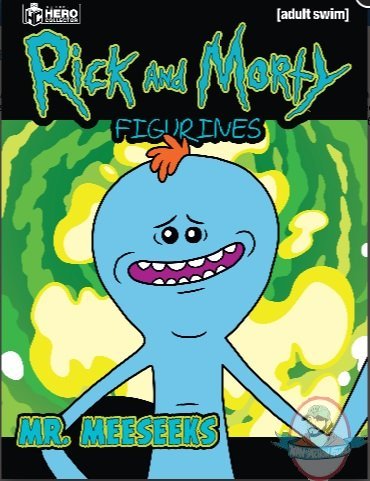 Rick and Morty Figurine Collection #3 Mr Meeseeks Hero Collector