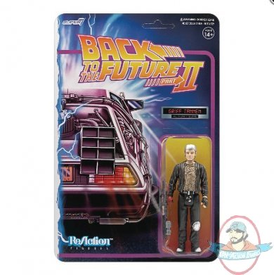 Back to the Future 2 Griff Tannen ReAction Figure Super 7