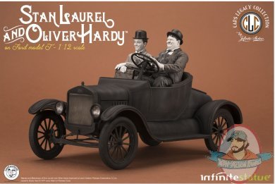 Laurel & Hardy on Ford Model T Statue by Infinite Statue 906957