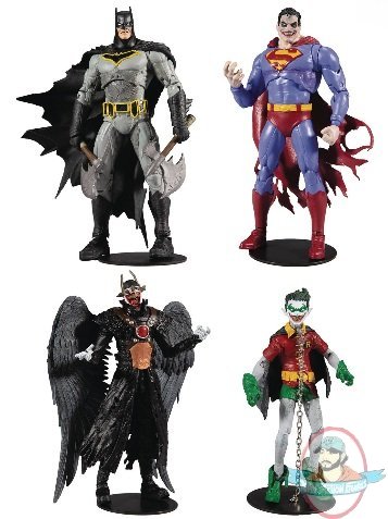 Dc Collector Build-A 7 inch Figure Wave 2 Set of 4 McFarlane