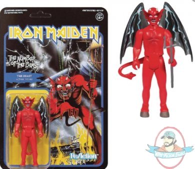 Iron Maiden Number of The Beast ReAction Figure Super 7 