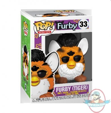 Pop! Hasbro Retro Tiger Furby #33 Vinyl Figure by Funko