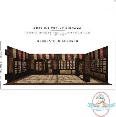 1/12 Scale Extreme Sets Dojo 2 Pop-Up Diorama