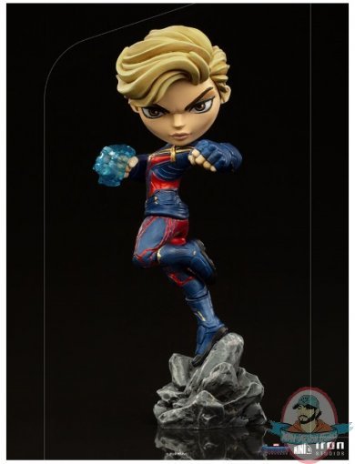 Marvel Mini Co. Captain Marvel Figure Iron Studios 906734