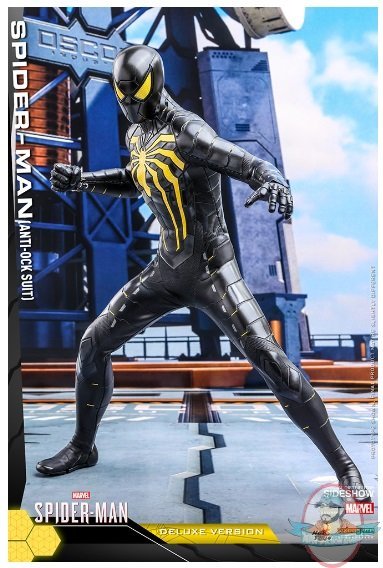 1/6 Spider-Man Anti-Ock Suit Deluxe Figure Hot Toys 906796