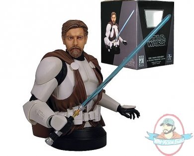 Star Wars Obi-Wan Kenobi in Clone Trooper Armor Mini Bust JC