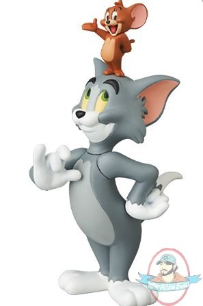 Tom and Jerry UDF Series Jerry on Toms Head Medicom