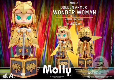 Molly Golden Armor Wonder Woman Disguise Figure Hot Toys 907156