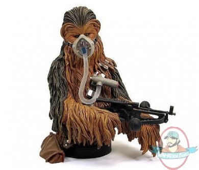 Star Wars Chewbacca Mynock Hunt Mini Bust Gentle Giant JC Used