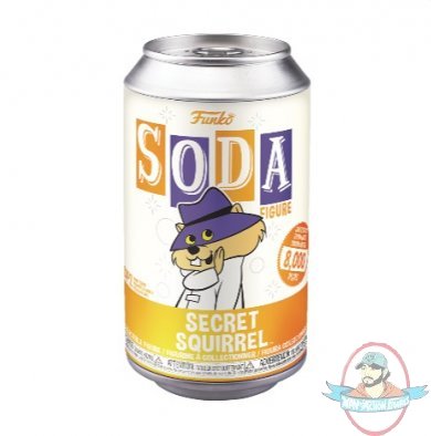 Vinyl Soda HB Secret Squirrel Figure Funko