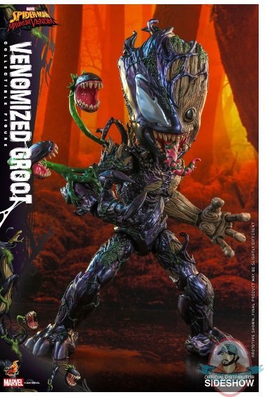 Marvel Maximum Venom Venomized Groot Figure Hot Toys 906989