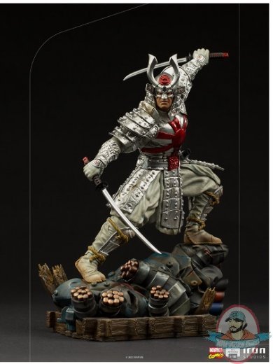 1/10 Scale Marvel Silver Samurai Statue Iron Studios 906736