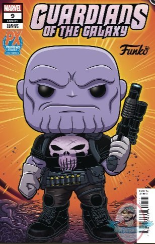 Pop! Super Marvel Heroes Thanos Earth-18138 6 inch PX Figure Funko