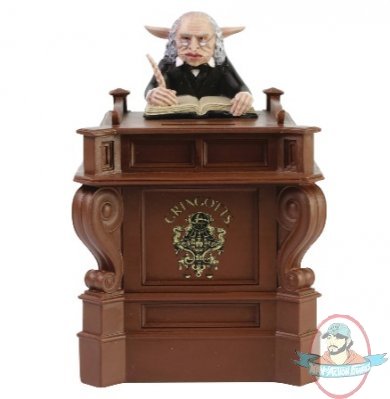 Harry Potter Gringotts Goblin 7.2 inch Bank by Enesco