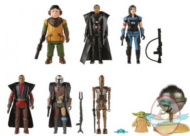 Star Wars BRetro 3-3/4 inches Set of 7 Action Figures Hasbro 