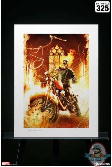 Marvel Comics Ghost Rider Art Print Sideshow Collectibles 501013U