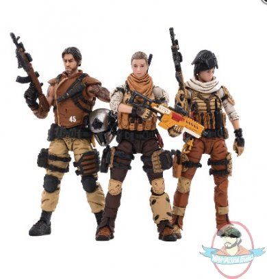 1:18 Joy Toy 45st Legion Wasteland Hunters 3 Pack Dark Source