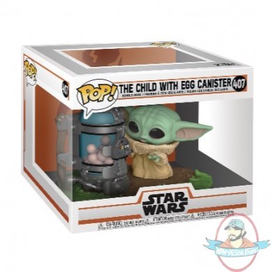 POP! Deluxe Star Wars Mandalorian Child with Canister #407 Funko