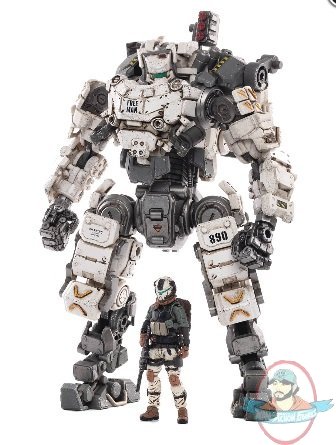 1/18 Joy Toy Steel Bone Classic Armor Mecha White Dark Source