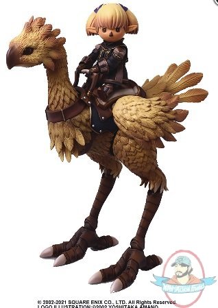 Final Fantasy XI Bring Arts Shantotto & Chocobo Figure Square Enix 