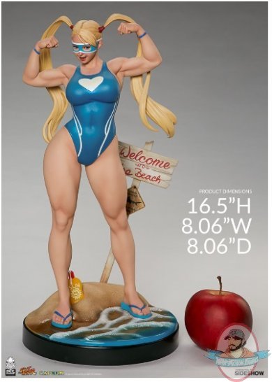 1/4 Scale Street Fighter R. Mika Statue Pop Culture Shock 907089