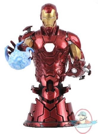 1/7 Scale Marvel Comic Iron Man Bust by Diamond Select