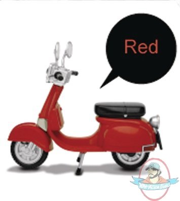 EAA-A03R Motorbike Classic Style Figure ACC Red Version Beast Kingdom