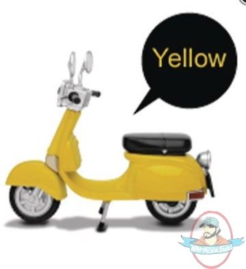 EAA-A03R Motorbike Classic Style Figure ACC Yellow Ver Beast Kingdom