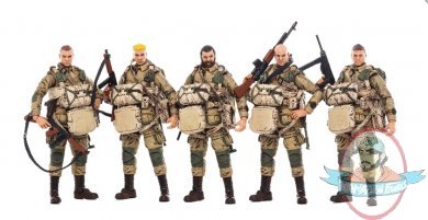 1:18 Scale Joy Toy WWII Us Army Airborne Division 5 Pack Dark Source