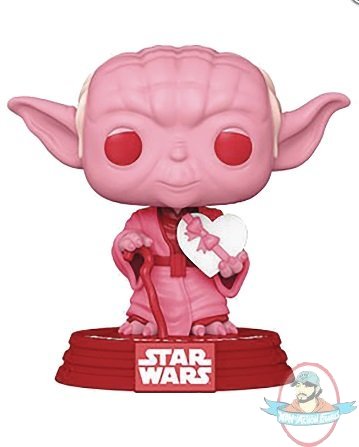 Pop! Star Wars Valentines Yoda with Heart Vinyl Figure Funko