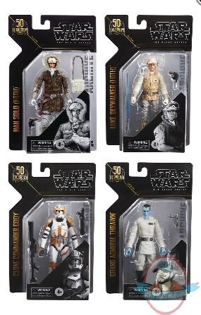 Star Wars Black Archives Set of 4 Figures Hasbro 202101