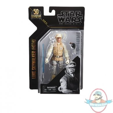 Star Wars Black Archives Hoth Luke Skywalker Figure Hasbro 