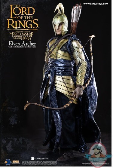 1/6 The Lord of the Rings Elven Archer Figure Asmus Toys 907460