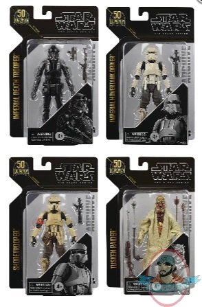 Star Wars Black Archives Set of 4 Figures Hasbro 202102
