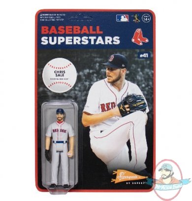 MLB Modern Boston Red Sox Chris Sale W1 ReAction Figure Super 7