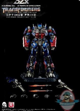Transformers ROTF Optimus Prime Deluxe Scale Threezero