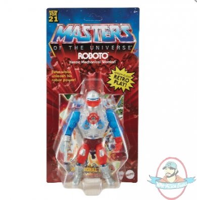 Motu Masters Of The Universe Origins Roboto Figure by Mattel