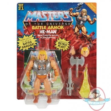 Motu Masters Of The Universe Origins Deluxe He-Man Figure Mattel