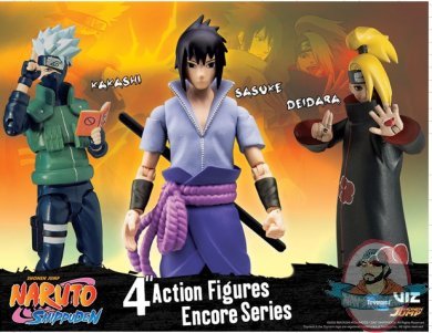 Naruto Poseable Action Figure Series 3 Set of 3 Toynami