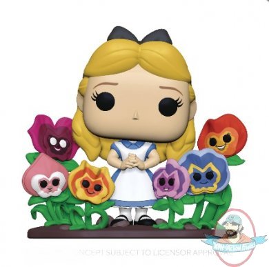 Pop! Disney Deluxe Alice 70th Alice with Flowers Vinyl Figure Funko