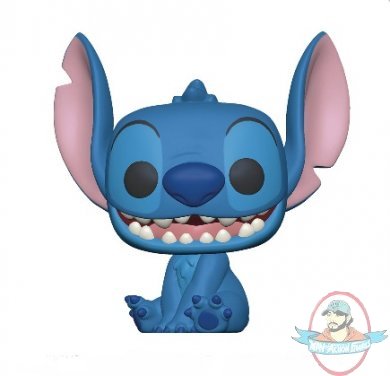 Pop! Disney Lilo & Stitch Smiling Seated Stitch #1045 Figure Funko