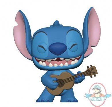 Pop! Disney Lilo & Stitch Stitch with Ukelele #1044 Vinyl Figure Funko