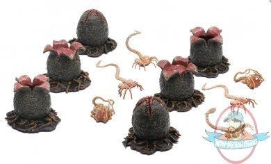 1:18 Scale Alien Ovomorph and Facehugger PX Figure Set Hiya Toys