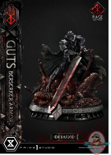 1/4 Guts Berserker Armor Rage Ed Deluxe Statue Prime 1 Studio 9076312
