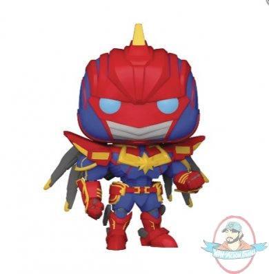 Pop! Tv Marvel Mech Captain Marvel Vinyl Figure Funko