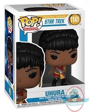 Pop! Tv Star Trek Uhura Mirror Mirror Outfit #1141 Vinyl Figure Funko