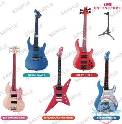 Bang Dream Guitar & Bass Collection Figures Set of 6 
